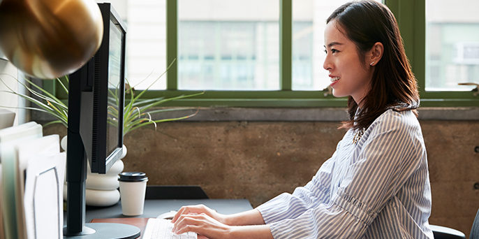 autónomo en un centro de negocios autónomo en un centro de negocios